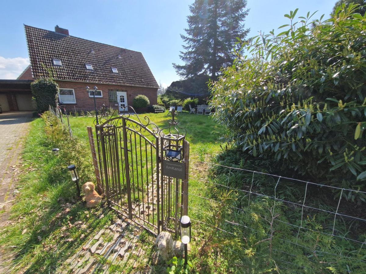 Wardenburg Gemuetliche Wohnung Direkt Am Kuestenkanal! מראה חיצוני תמונה